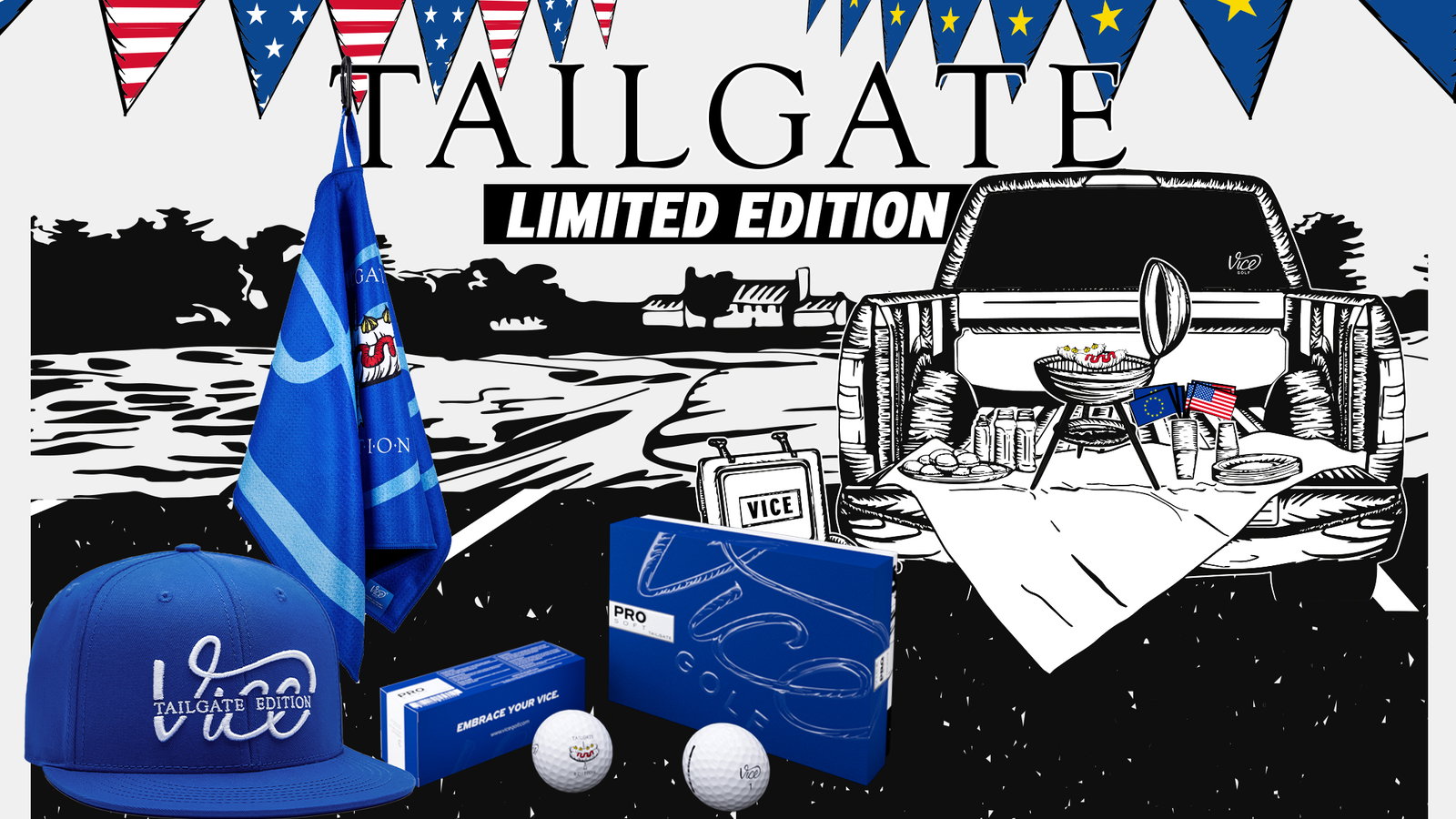 Vice Golf launch LIMITED EDITION Ryder Cup Tailgate Collection